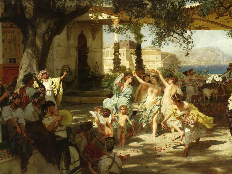 1843-								Henryk Hektor Siemiradzki - Giudizio di Paride
